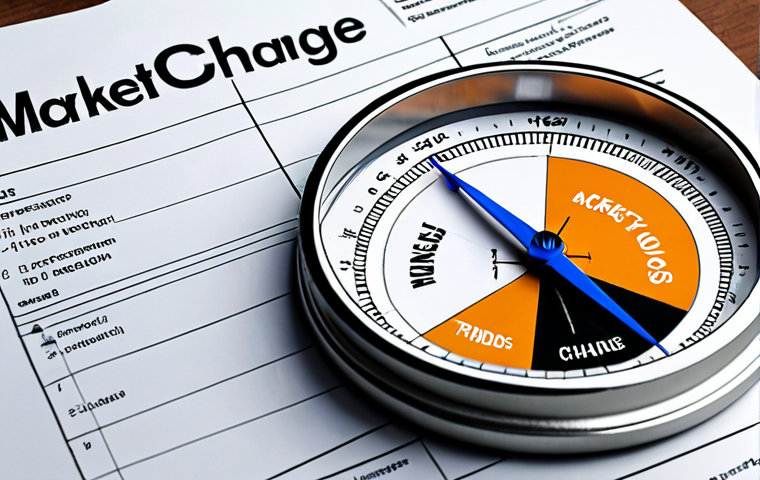 **

Prompt: A business compass pointing towards "Market Change Adaptation," showcasing eyes keenly observing trends and data-driven decisions, illustrated with charts analyzing MZ generation trends leading to new product development, in a modern, minimalist corporate style.

**